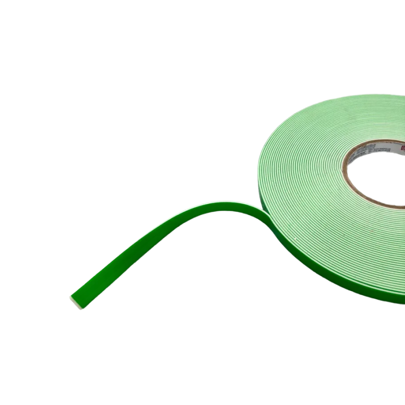 2216 FITA DUPLA FACE ESPUMA ACRÍLICA BRANCA LINER VERDE4