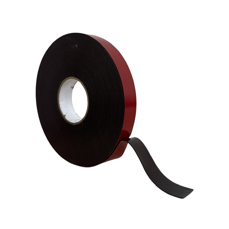 Fita Dupla Face Adesivo Acrílico Smoke com Liner Vermelho3