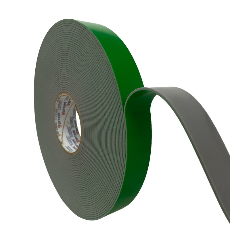 Fita Dupla Face Espuma Acrilica Cinza-Liner Verde11