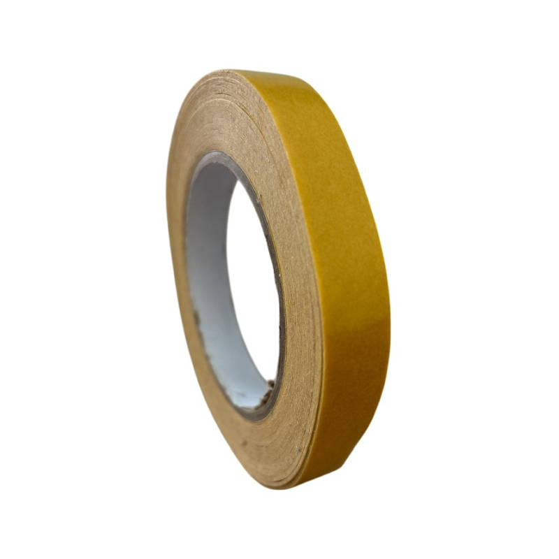 Fita Dupla Face Papel CrepadoLiner Amarelo3