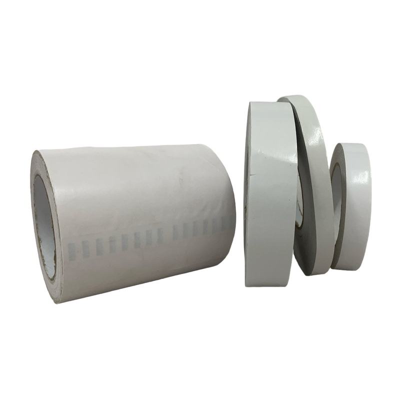 Fita Dupla Face Papel Tissue AS Liner Branco 2